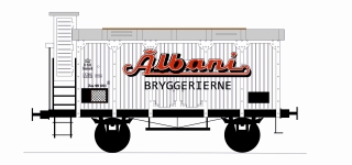 BuBi Model TT40081 - TT - Bierwagen Albani